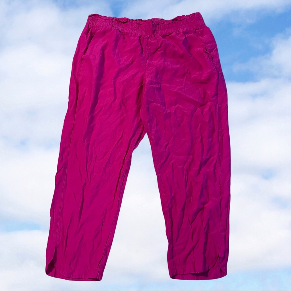 A New Day Pink Pull On Ankle Pant Size XL